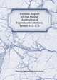 Annual Report of the Maine Agricultural Experiment Station, Issues 163-175, Maine Agricultural Experiment Station 