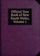 Official Year Book of New South Wales, Volume 1, 