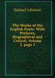 The Works of the English Poets: With Prefaces, Biographical and Critical, Volume 3, page 1, Samuel Johnson 