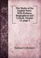 The Works of the English Poets: With Prefaces, Biographical and Critical, Volume 15, page 3, Samuel Johnson 