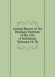 Annual Report of the Peabody Institute of the City of Baltimore, Volumes 14-33, 