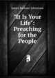 "It Is Your Life": Preaching for the People, James Barbour Johnstone 