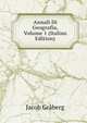 Annali Di Geografia, Volume 1 (Italian Edition), Jacob Graberg 