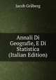 Annali Di Geografie, E Di Statistica (Italian Edition), Jacob Graberg 