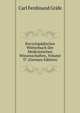 Encyclopadisches Worterbuch Der Medicinischen Wissenschaften, Volume 37 (German Edition), Carl Ferdinand Grafe 