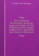 The substance of literature: being an essay principally on the influence of the subject matter of sin, ignorance and misery in literature, L P. 1851-1917 Gratacap 