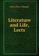 Literature and Life, Lects, Edwin Percy Whipple 