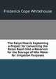 The Raiyn Moeris Explaining a Project for Converting the Raiyn Basin Into a Reservoir for the Storage of Nile Water for Irrigation Purposes., Frederick Cope Whitehouse 