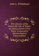 The Climate of the Undercliff, Isle of Wight: As Deduced from Forty Years' Consecutive Meteorological Observations, John L. Whitehead 