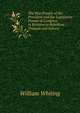 The War Powers of the President and the Legislative Powers of Congress in Relation to Rebellion, Treason and Salvery, William Whiting 