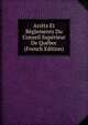 Arrets Et Reglements Du Conseil Superieur De Quebec (French Edition), 