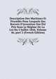 Description Des Machines Et Proc?d?s Pour Lesquels Des Brevets D'invention Ont ?t? Pris Sous Le R?gime De La Loi Du 5 Juillet 1844, Volume 46, part 2 (French Edition), 