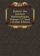 Bulletin Des Sciences Math?matiques, Volume 117, issue 1 (Italian Edition), 