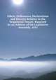 Edicts, Ordinances, Declarations and Decrees Relative to the Seigniorial Tenure, Required by an Address of the Legislative Assembly, 1851, 