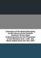 Catalogue of the Books Belonging to the Library of the Franklin Institute: Of the State of Pennsylvania, for the Promotion of the Mechanic Arts ; with . the Works Added Since the Year 1847, 