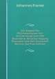 Die Abgabe Der Pflichtexemplare Von Druckerzeugnissen Mit Besonderer Berucksichtigung Preussens Und Des Deutschen Reiches (German Edition), Johannes Franke 