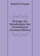Beitrage Zur Morphologie Des Scenedesmus (German Edition), Rudolf H. Franze 