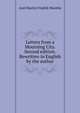Letters from a Mourning City. Second edition. Rewritten in English by the author., Axel Martin Fredrik Munthe 