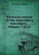 Vivarium natur? or the naturalist's miscellany. . Volume 7 of 25, George Shaw 