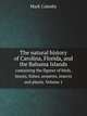 The natural history of Carolina, Florida, and the Bahama Islands. containing the figures of birds, beasts, fishes, serpents, insects and plants. Volume 1, Mark Catesby 