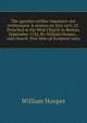 The apostles neither impostors nor enthusiasts. A sermon on Acts xxvi. 25. Preached at the West Church in Boston, September 1742. By William Hooper, . said church. Five lines of Scripture texts., William Hooper 