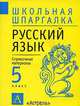 Русский язык. 5 класс. Справочные материалы, 
