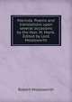 Marinda. Poems and translations upon several occasions by the Hon. M. Monk. Edited by Lord Molesworth., Robert Molesworth 