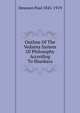 Outline Of The Vedanta System Of Philosophy According To Shankara, Deussen Paul 1845-1919 