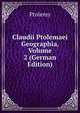 Claudii Ptolemaei Geographia, Volume 2 (German Edition), Ptolemy 
