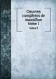 Oeuvres completes de massillon. tome I, 