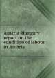 Austria-Hungary report on the condition of labour in Austria, 