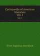 Cyclopaedia of American literature. Vol. 1, Duyckinck, Evert A. 