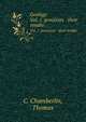 Geology. Vol. 1 processes & their results, C. Chamberlin, Thomas 
