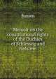 Memoir on the constitutional rights of the Duchies of Schleswig and Holstein, Bunsen 