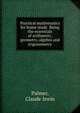 Practical mathematics for home study Being the essentials of arithmetic, geometry, algebra and trigonometry, Palmer, Claude Irwin 