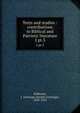 Texts and studies : contributions to Biblical and Patristic literature. 2 pt.3, Robinson, J. Armitage (Joseph Armitage), 1858-1933 