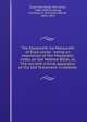 The Massoreth ha-Massoreth of Elias Levita : being an exposition of the Massoretic notes on the Hebrew Bible; or, The ancient critical apparatus of the Old Testament in Hebrew, Elijah ben Asher, the Levite, 1468-1509,Ginsburg, Christian D. (Christian David), 1831-1914 