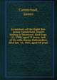 In memory of the Right Rev. James Carmichael, fourth bishop of Montreal, died Sept. 21, 1908, aged 73 years, and of his wife, Emma Dubourdien, died Jan. 16, 1907, aged 68 years, Carmichael, James 