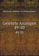 Gelehrte Anzeigen. 49-50, Bayerische Akademie der Wissenschaften 