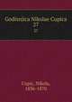 Godisnjica Nikolae Cupica. 27, Cupic, Nikola, 1836-1870 