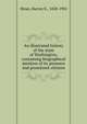 An illustrated history of the state of Washington, containing biographical mention of its pioneers and prominent citizens, Hines, Harvey K., 1828-1902 