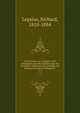 Denkmaeler aus Aegypten und Aethiopien nach den zeichnungen der von Seiner Majestaet dem koenige von Preussen Friedrich Wilhelm IV. 1-2, Lepsius, Richard, 1810-1884 