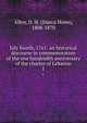 July fourth, 1761: an historical discourse in commemoration of the one hundredth anniversary of the charter of Lebanon. 1, Allen, D. H. (Diarca Howe), 1808-1870 