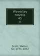 Waverley novels. 45, Scott, Walter, Sir, 1771-1832 