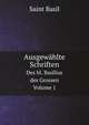 Ausgewhlte Schriften. Des hl. Basilius des Grossen, Volume 1, Saint Basil 