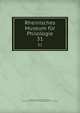 Rheinisches Museum fr Philologie. 31, Rheinisches Museum f?r Philologie, Geschichte und Griechische Philosophie,Museum f?r Philologie 