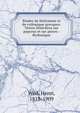 Etudes de litterature et de rythmique grecques: Textes litteraires sur papyrus et sur pierre.-Rythmique, Weil, Henri, 1818-1909 