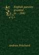 English patents . granted . in . -1841, Andrew Pritchard 