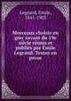 Morceaux choisis en grec savant du 19e siecle reunis et publies par Emile Legrand. Textes en prose, Legrand, Emile, 1841-1903 