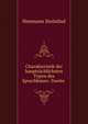 Charakteristik der hauptsachlichsten Typen des Sprachbaues: Zweite ., Heymann Steinthal 